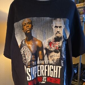 Black Short Sleeve Superfight Tee